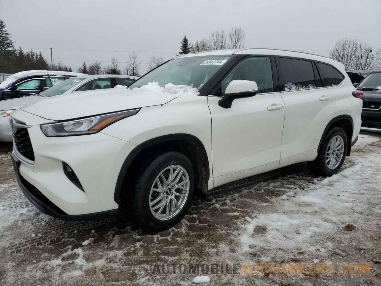 5TDGZRBH0MS550829 TOYOTA HIGHLANDER 2021