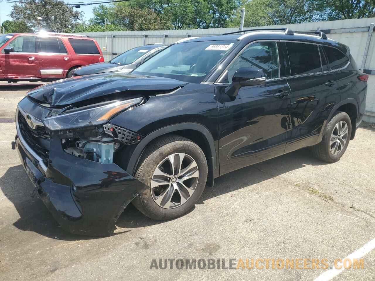 5TDGZRBH0NS185750 TOYOTA HIGHLANDER 2022