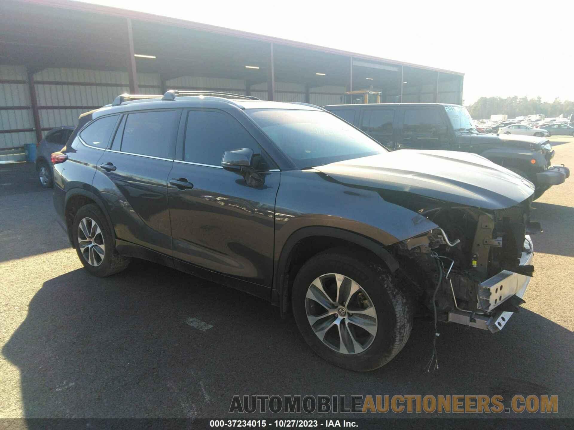 5TDGZRBH0NS221307 TOYOTA HIGHLANDER 2022