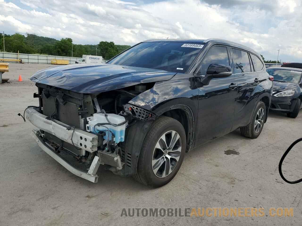 5TDGZRBH0NS578258 TOYOTA HIGHLANDER 2022