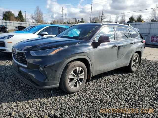 5TDGZRBH0NS586408 TOYOTA HIGHLANDER 2022