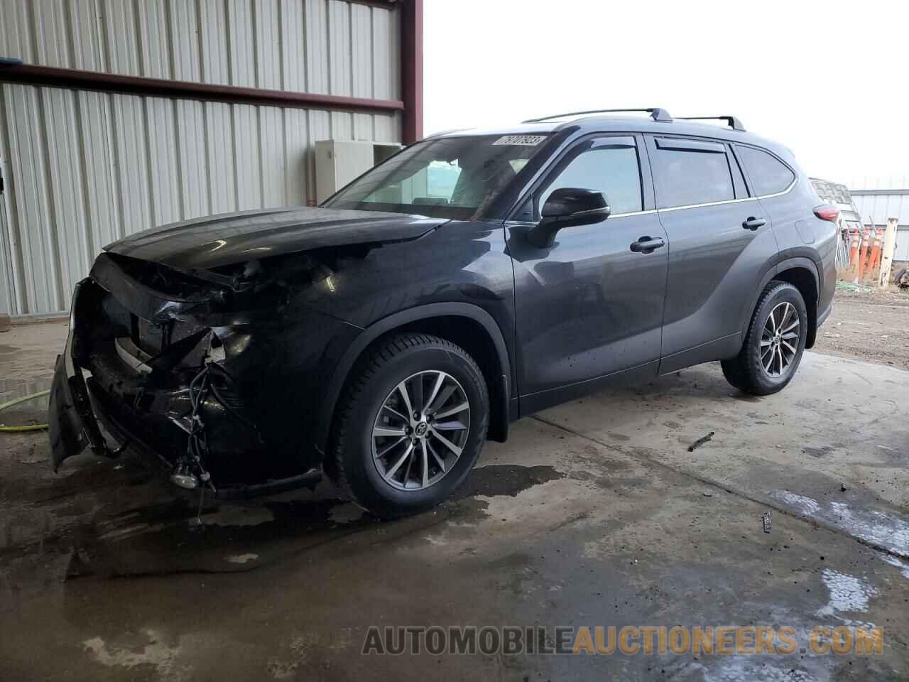 5TDGZRBH0NS596341 TOYOTA HIGHLANDER 2022