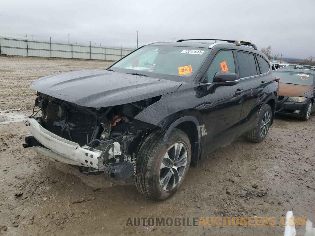 5TDGZRBH1MS059637 TOYOTA HIGHLANDER 2021