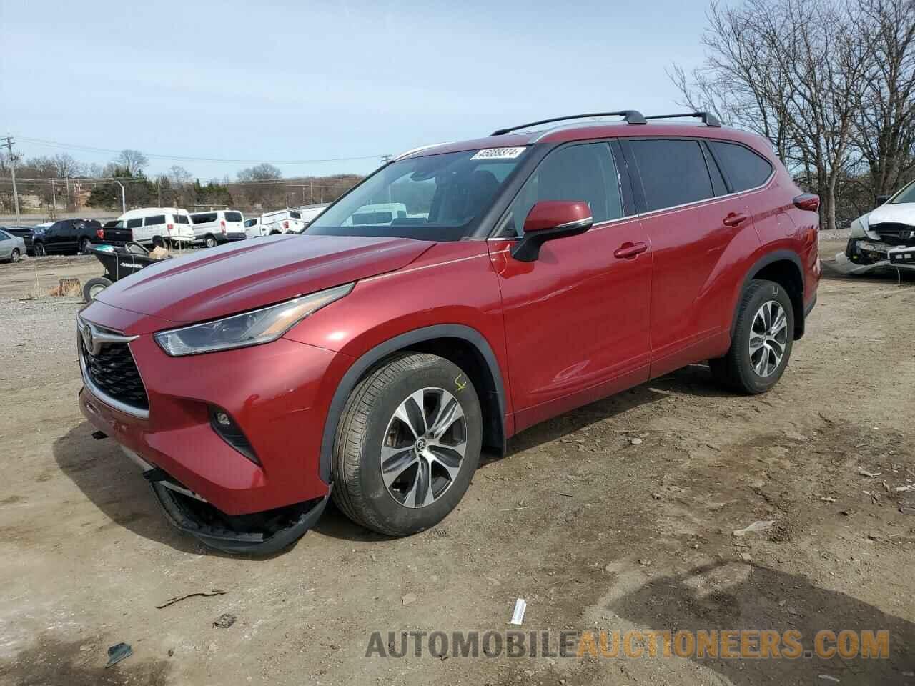 5TDGZRBH1MS078446 TOYOTA HIGHLANDER 2021