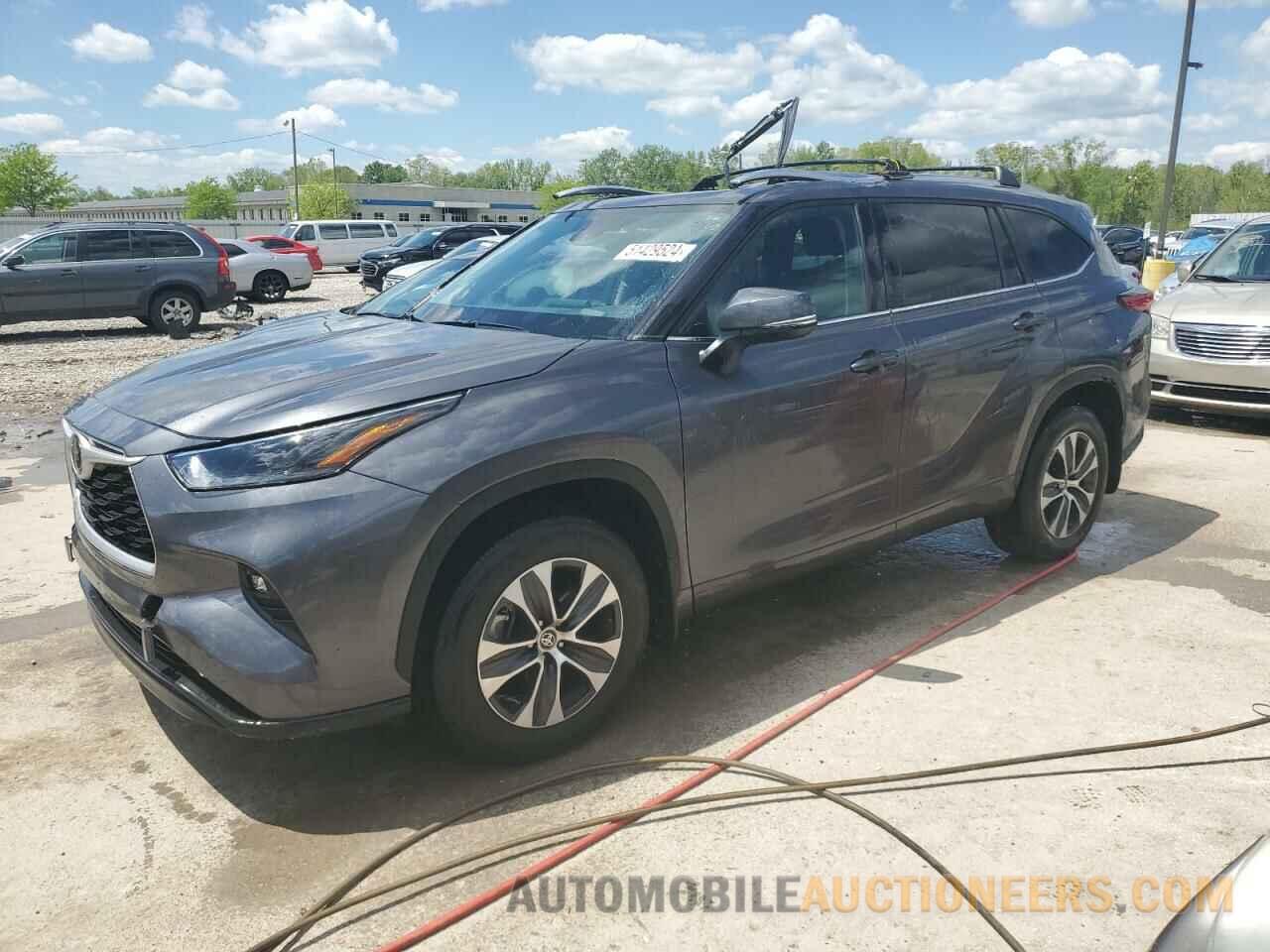 5TDGZRBH1MS080603 TOYOTA HIGHLANDER 2021