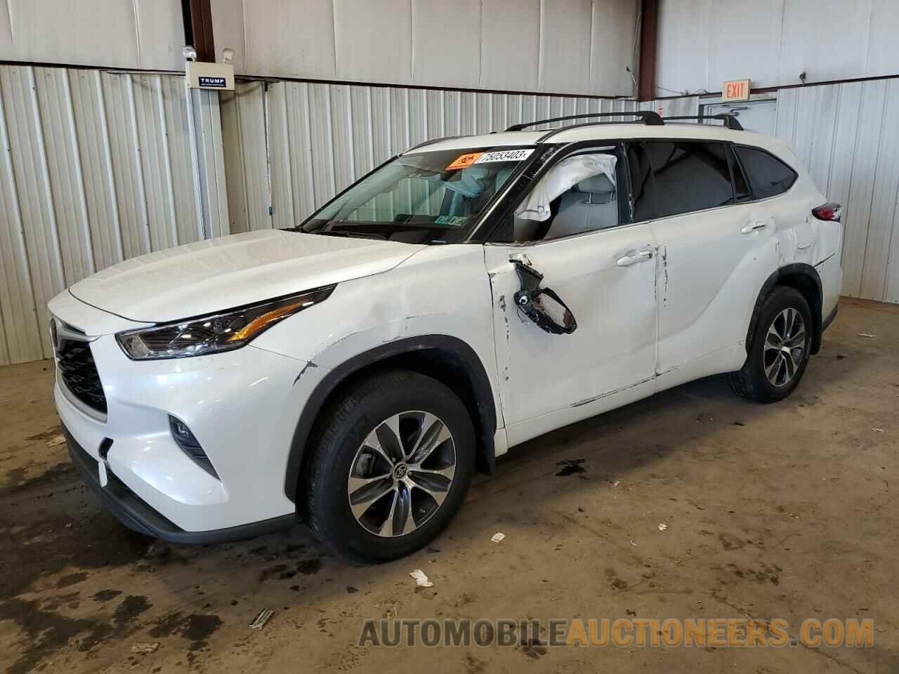 5TDGZRBH1MS087373 TOYOTA HIGHLANDER 2021