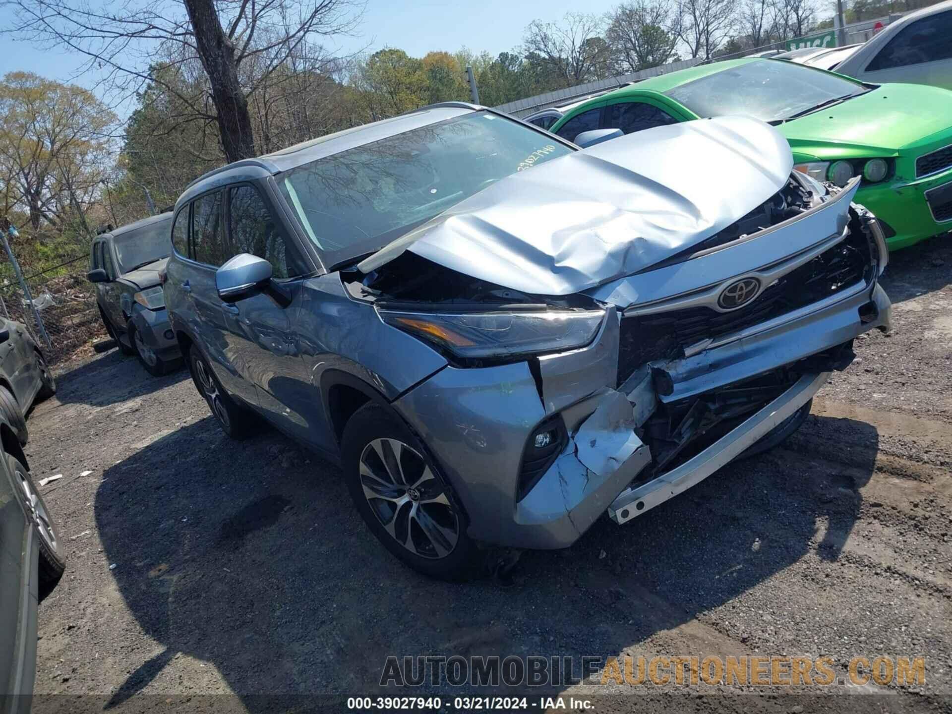 5TDGZRBH1MS099104 TOYOTA HIGHLANDER 2021