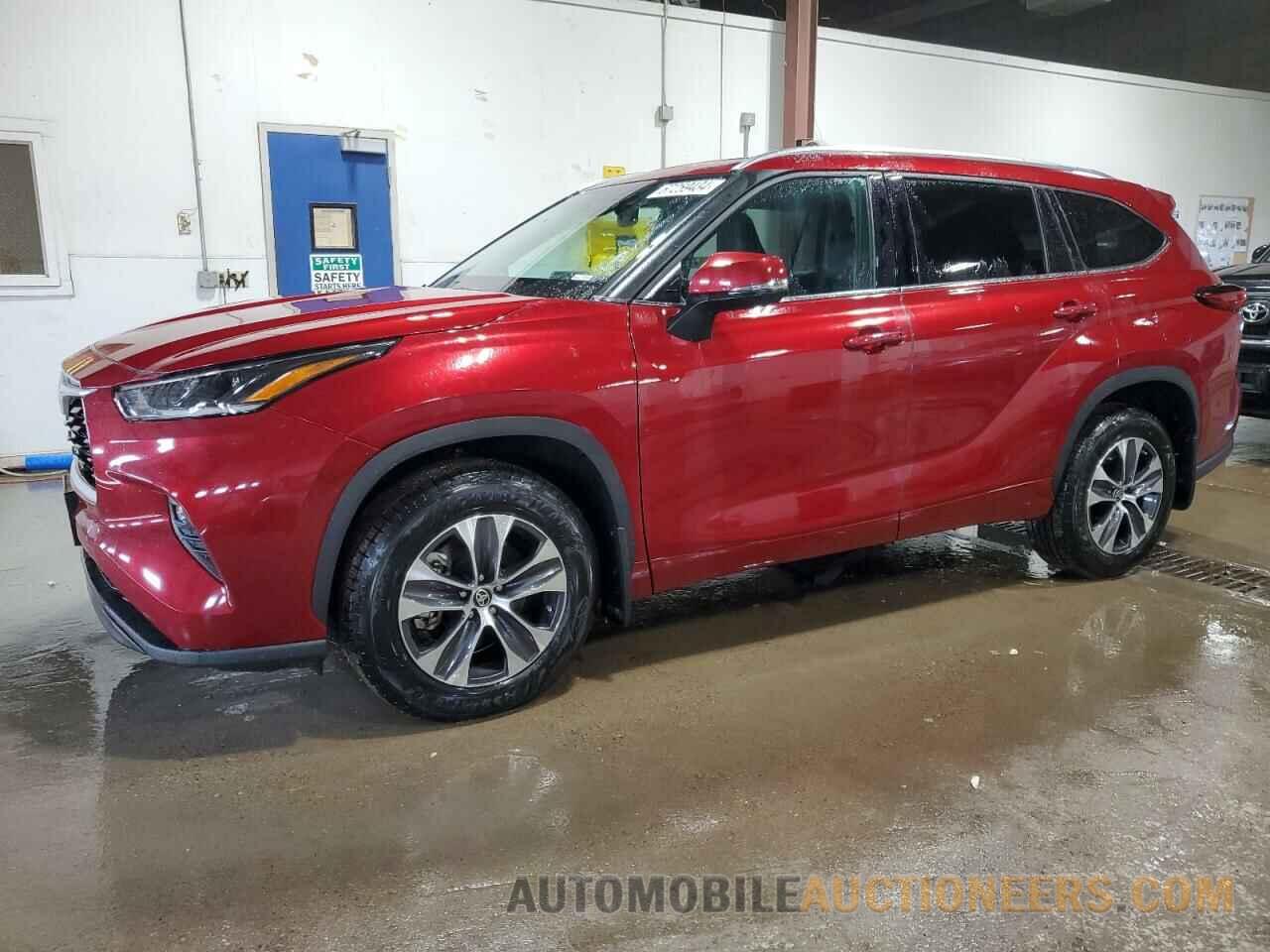 5TDGZRBH1MS146325 TOYOTA HIGHLANDER 2021