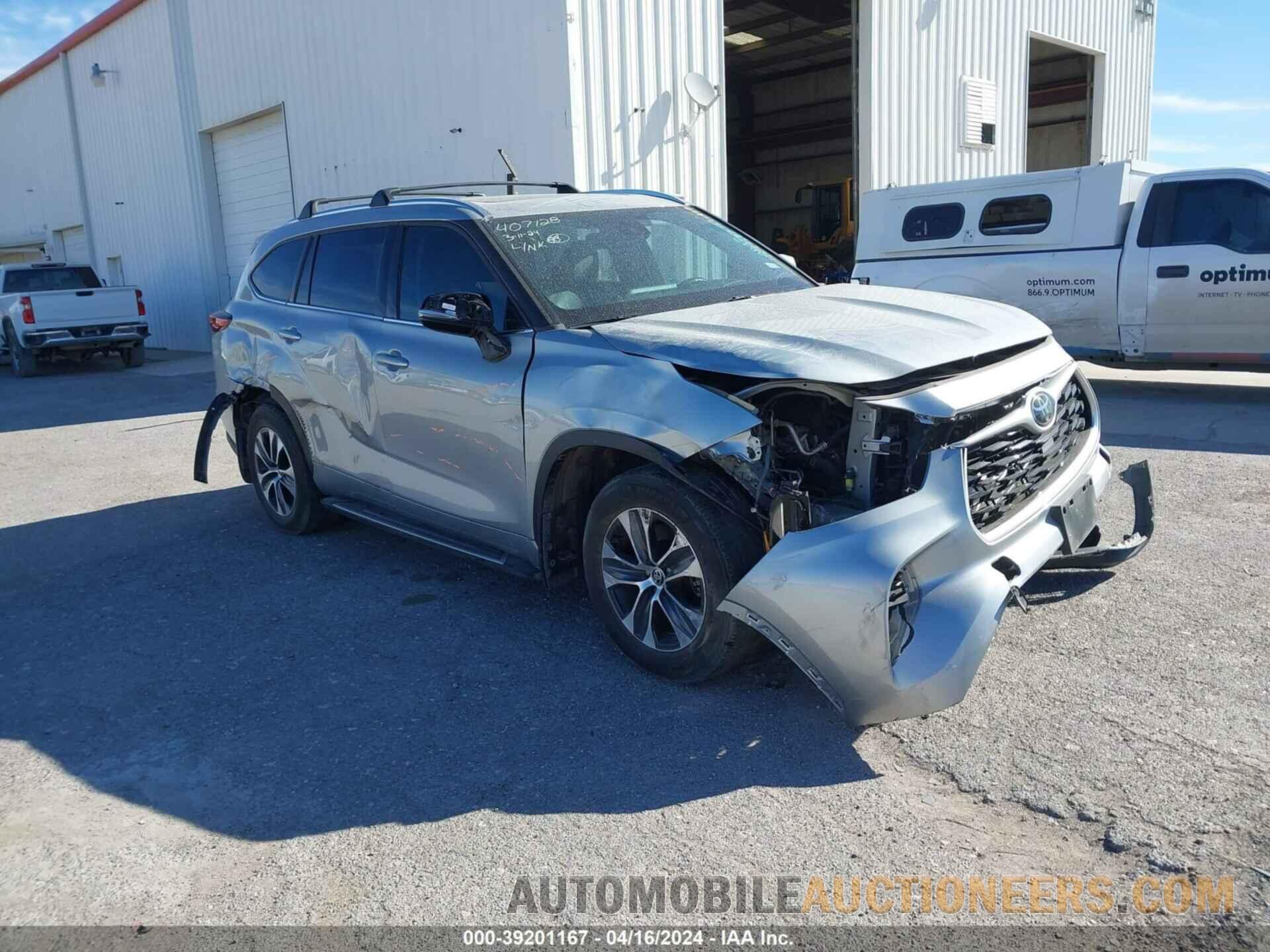 5TDGZRBH1MS533022 TOYOTA HIGHLANDER 2021