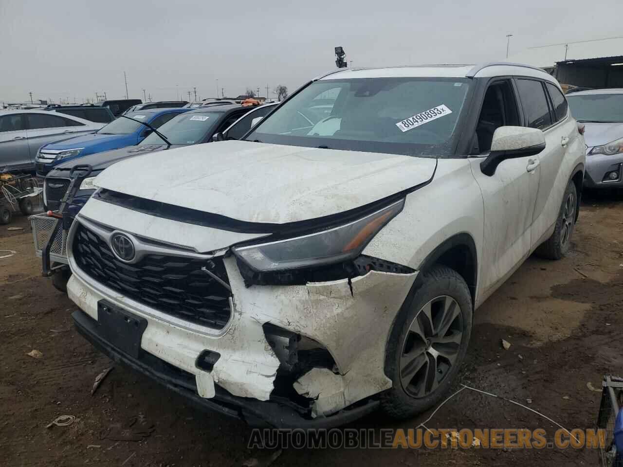 5TDGZRBH1MS534235 TOYOTA HIGHLANDER 2021