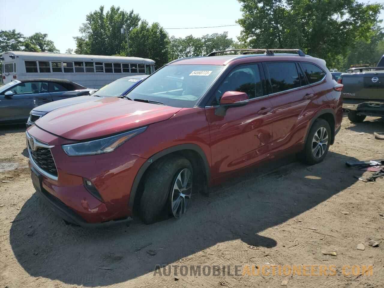 5TDGZRBH1MS539306 TOYOTA HIGHLANDER 2021