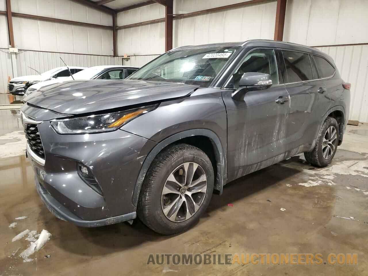 5TDGZRBH1MS548586 TOYOTA HIGHLANDER 2021