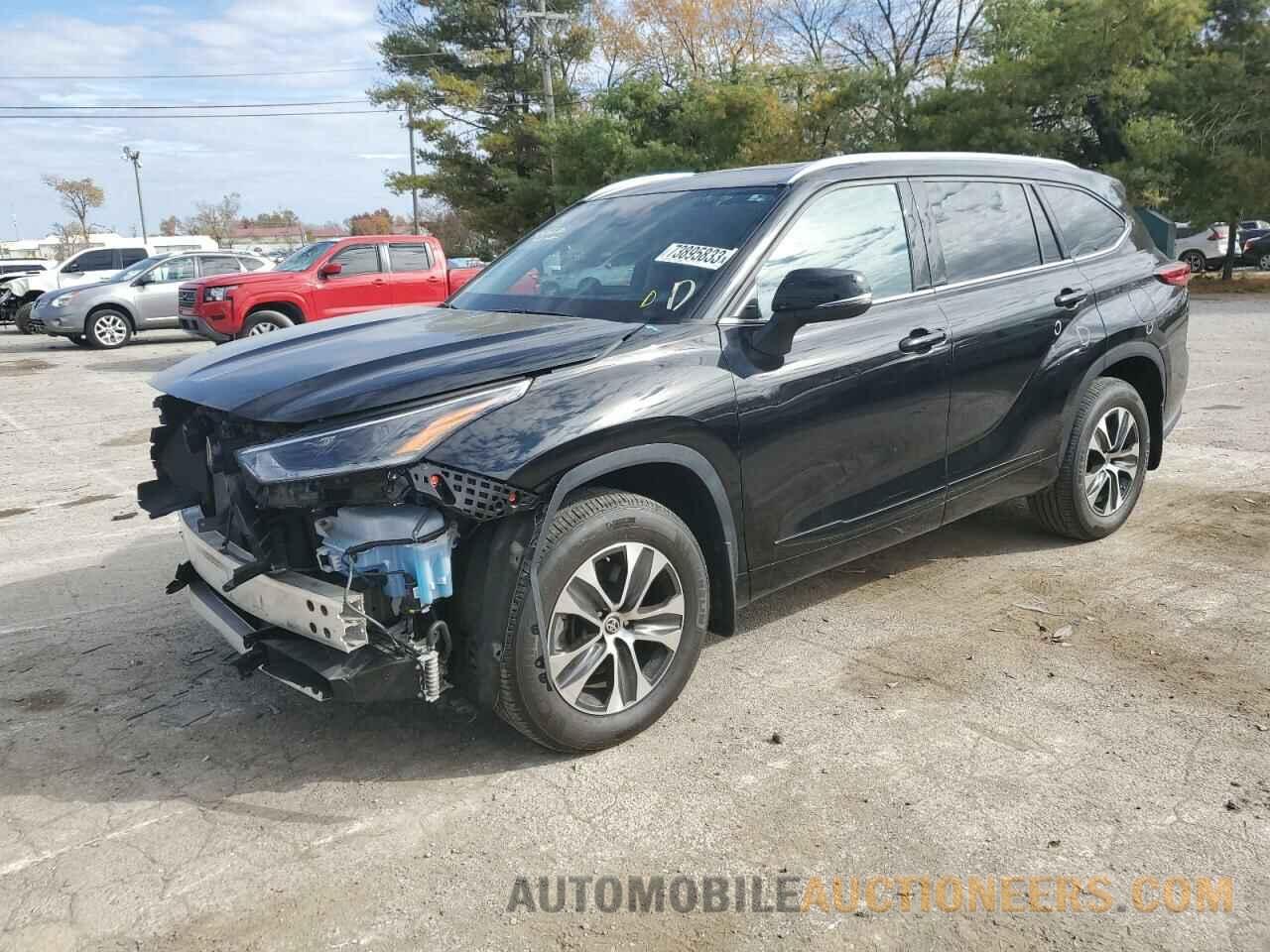 5TDGZRBH1MS551746 TOYOTA HIGHLANDER 2021