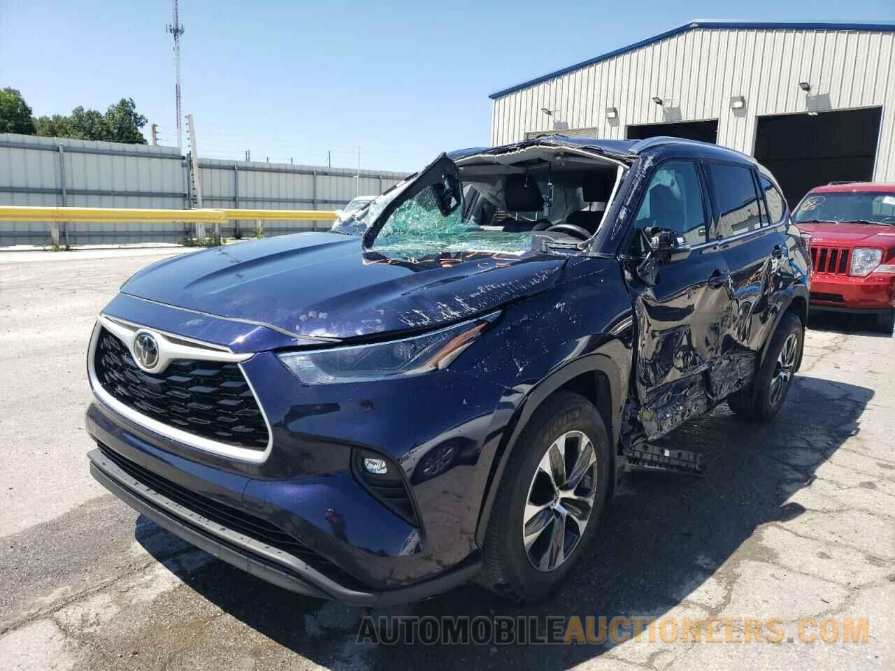 5TDGZRBH1MS556218 TOYOTA HIGHLANDER 2021