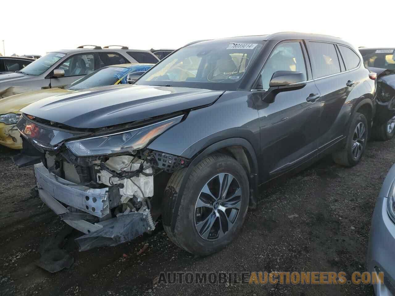 5TDGZRBH1NS184512 TOYOTA HIGHLANDER 2022