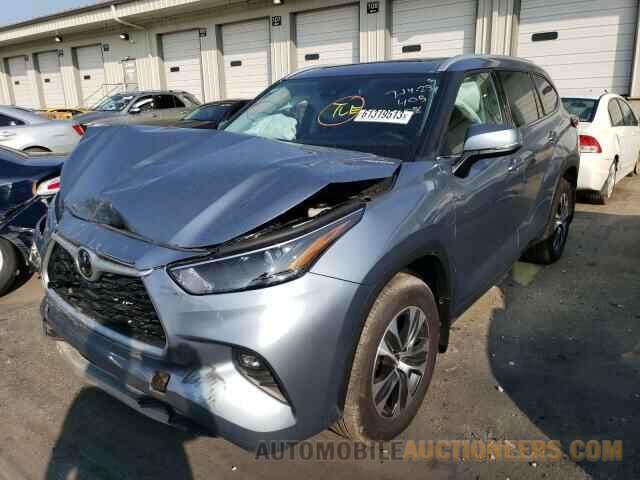 5TDGZRBH1NS201308 TOYOTA HIGHLANDER 2022