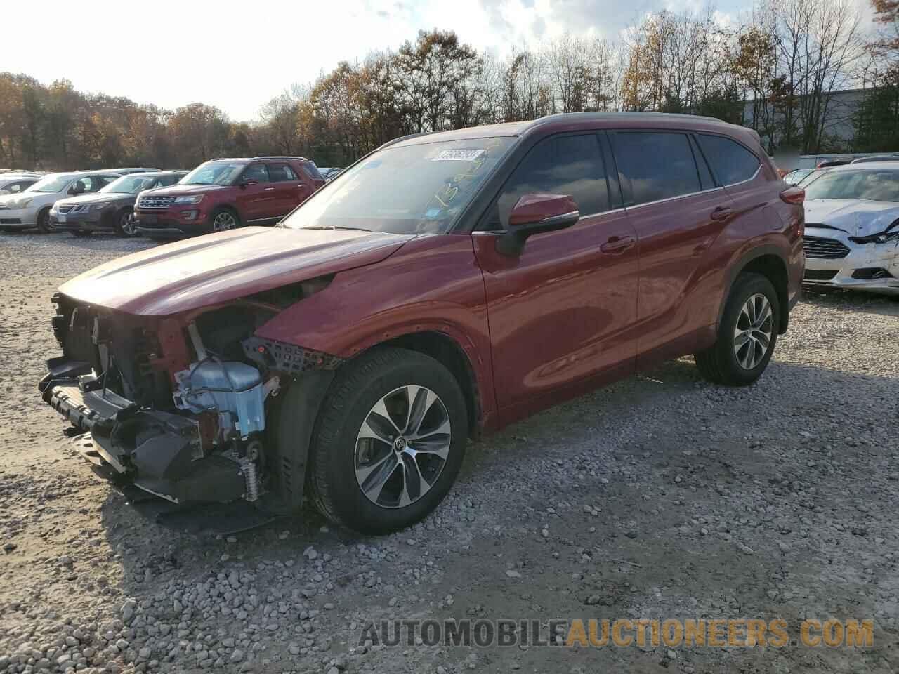 5TDGZRBH1NS577071 TOYOTA HIGHLANDER 2022