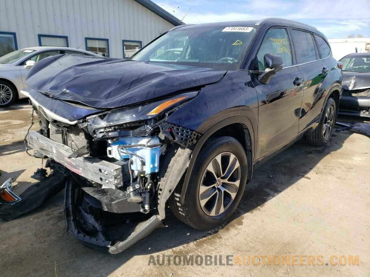 5TDGZRBH1NS579547 TOYOTA HIGHLANDER 2022