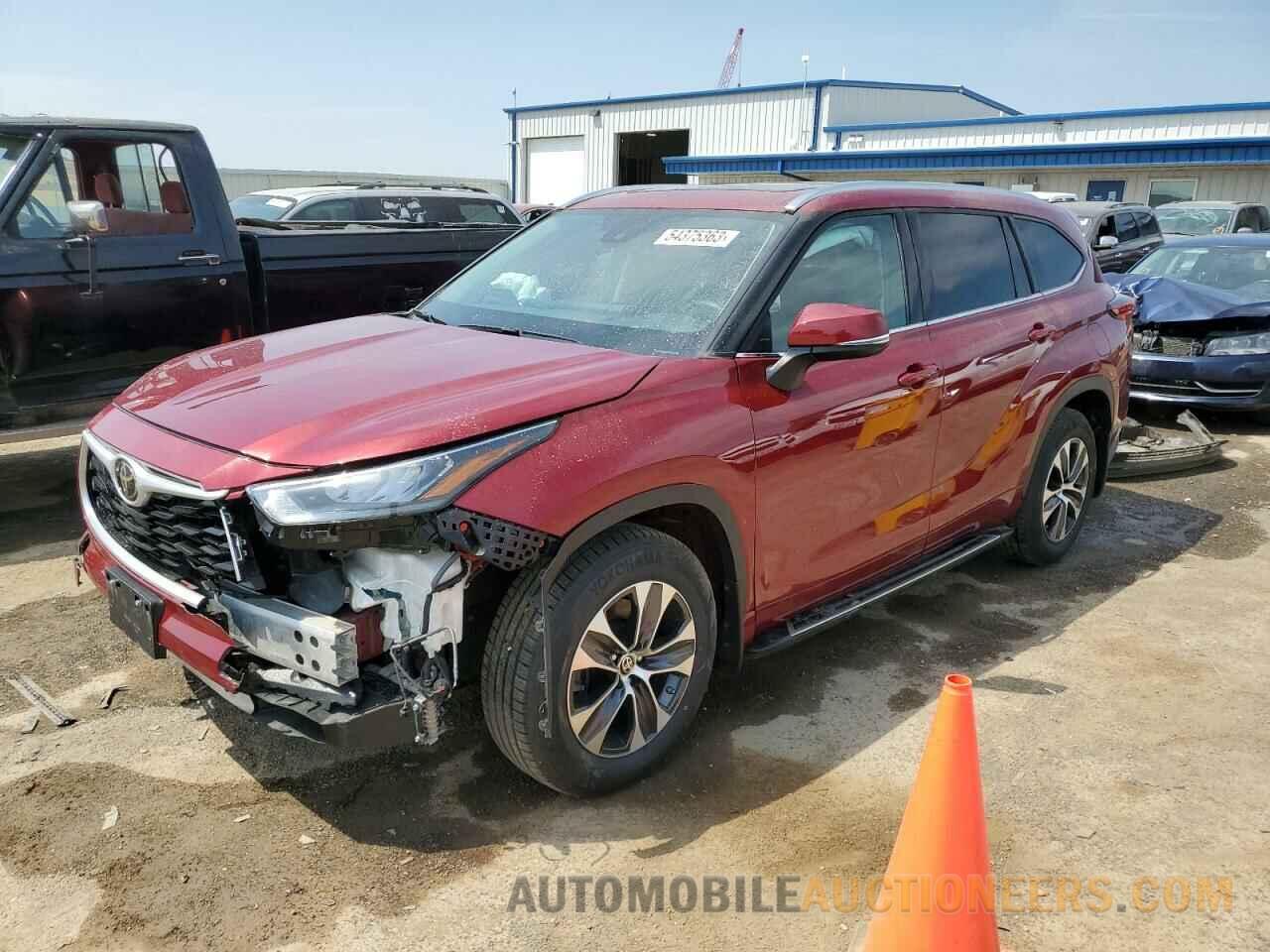 5TDGZRBH2LS003012 TOYOTA HIGHLANDER 2020