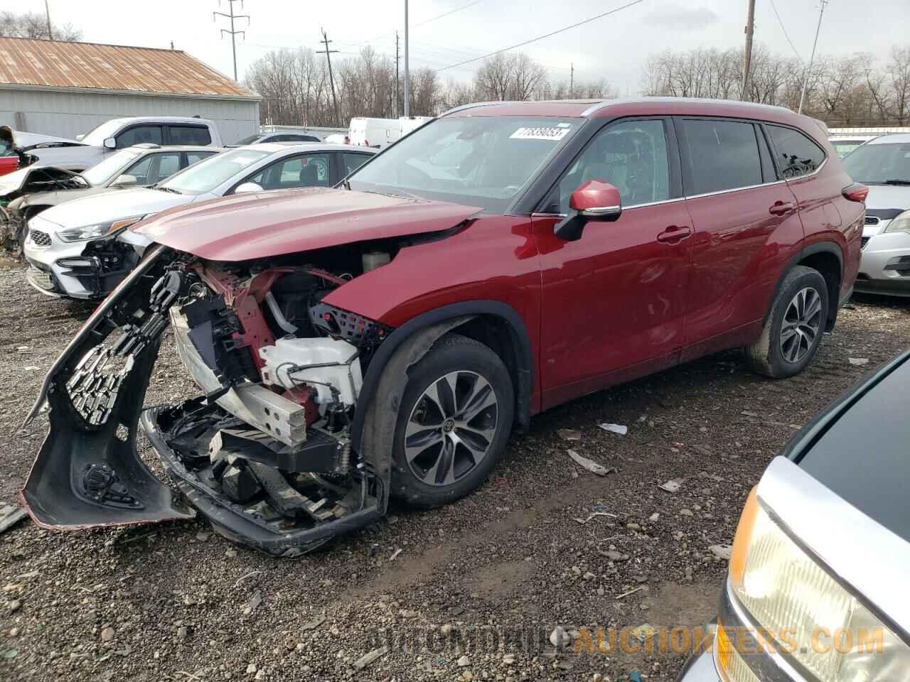 5TDGZRBH2LS043624 TOYOTA HIGHLANDER 2020