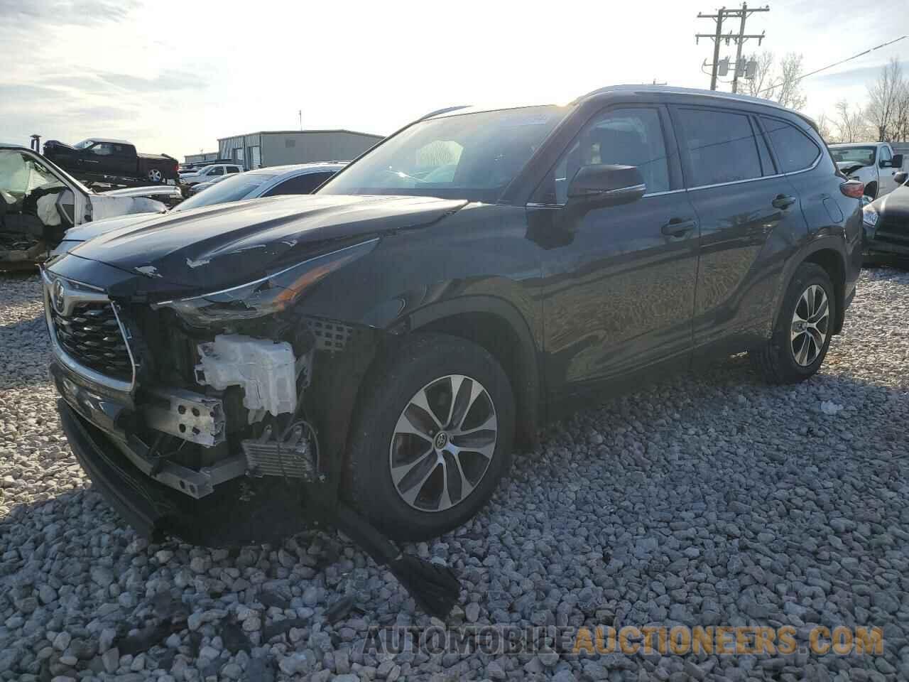 5TDGZRBH2MS070839 TOYOTA HIGHLANDER 2021