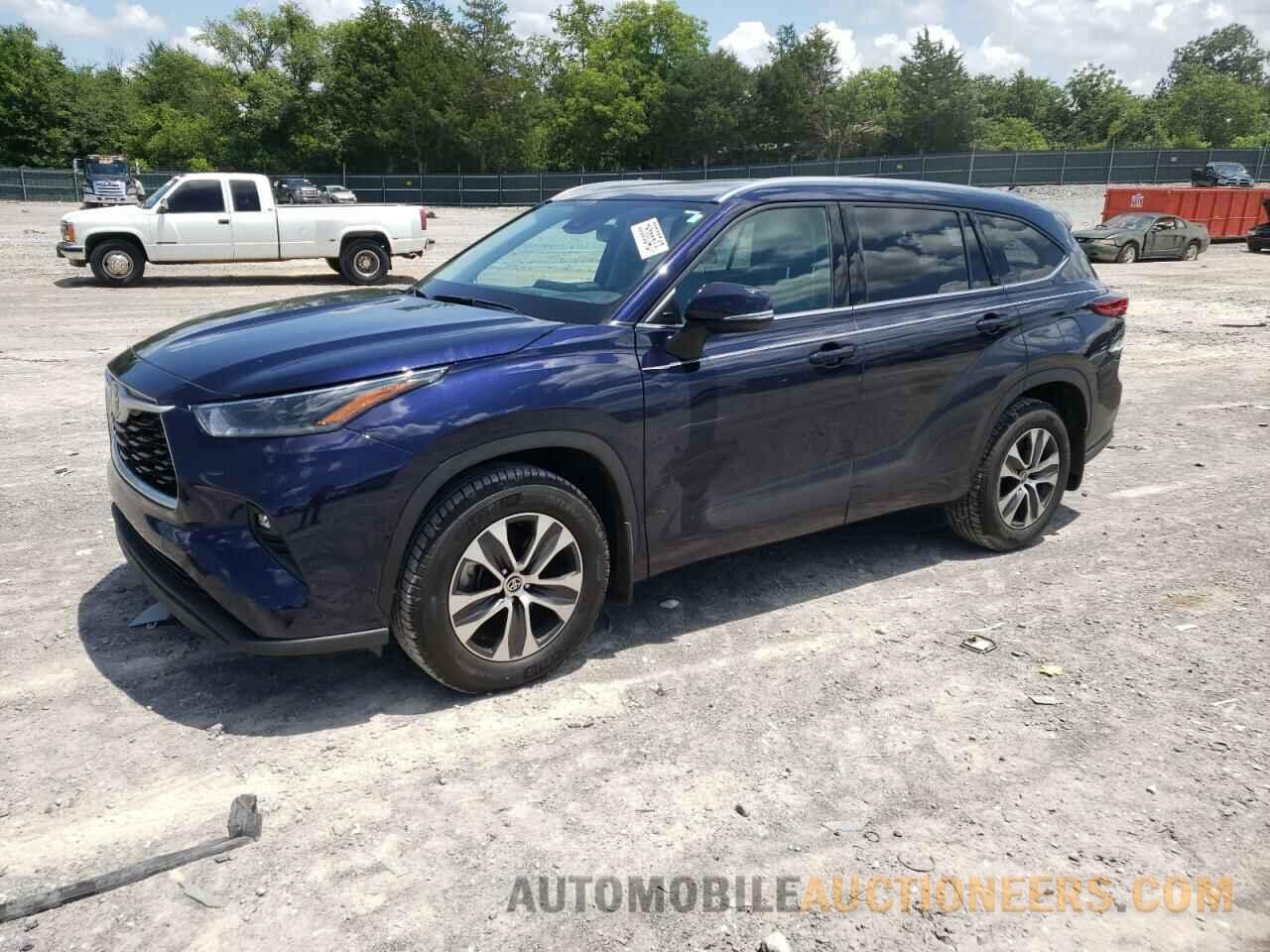 5TDGZRBH2MS090623 TOYOTA HIGHLANDER 2021