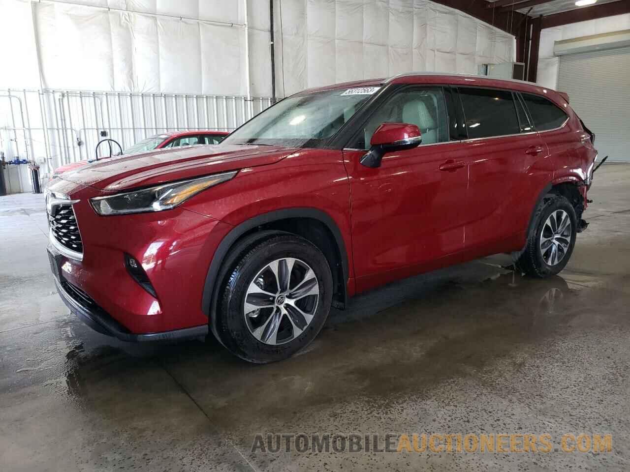 5TDGZRBH2MS090668 TOYOTA HIGHLANDER 2021