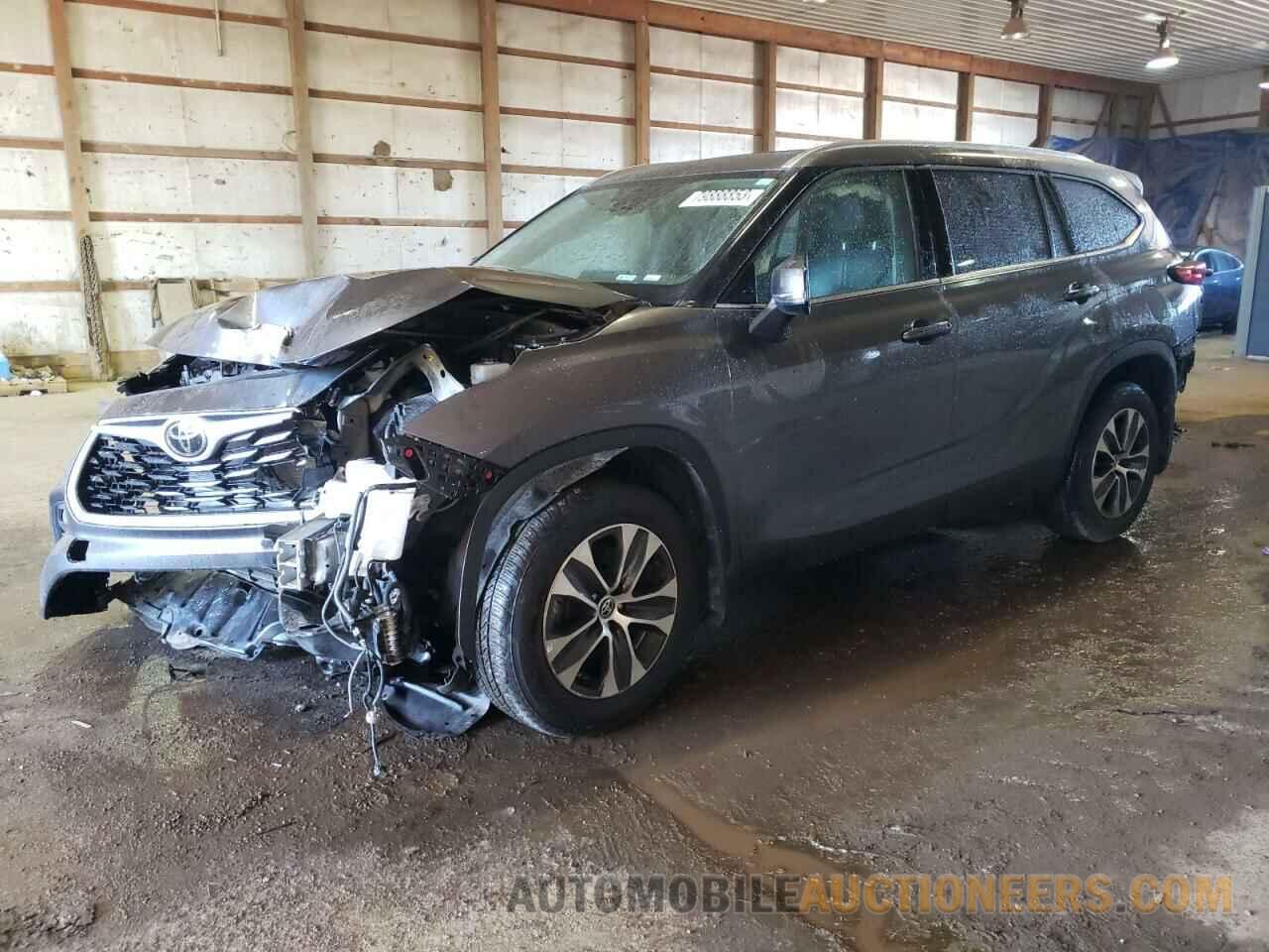 5TDGZRBH2MS125936 TOYOTA HIGHLANDER 2021