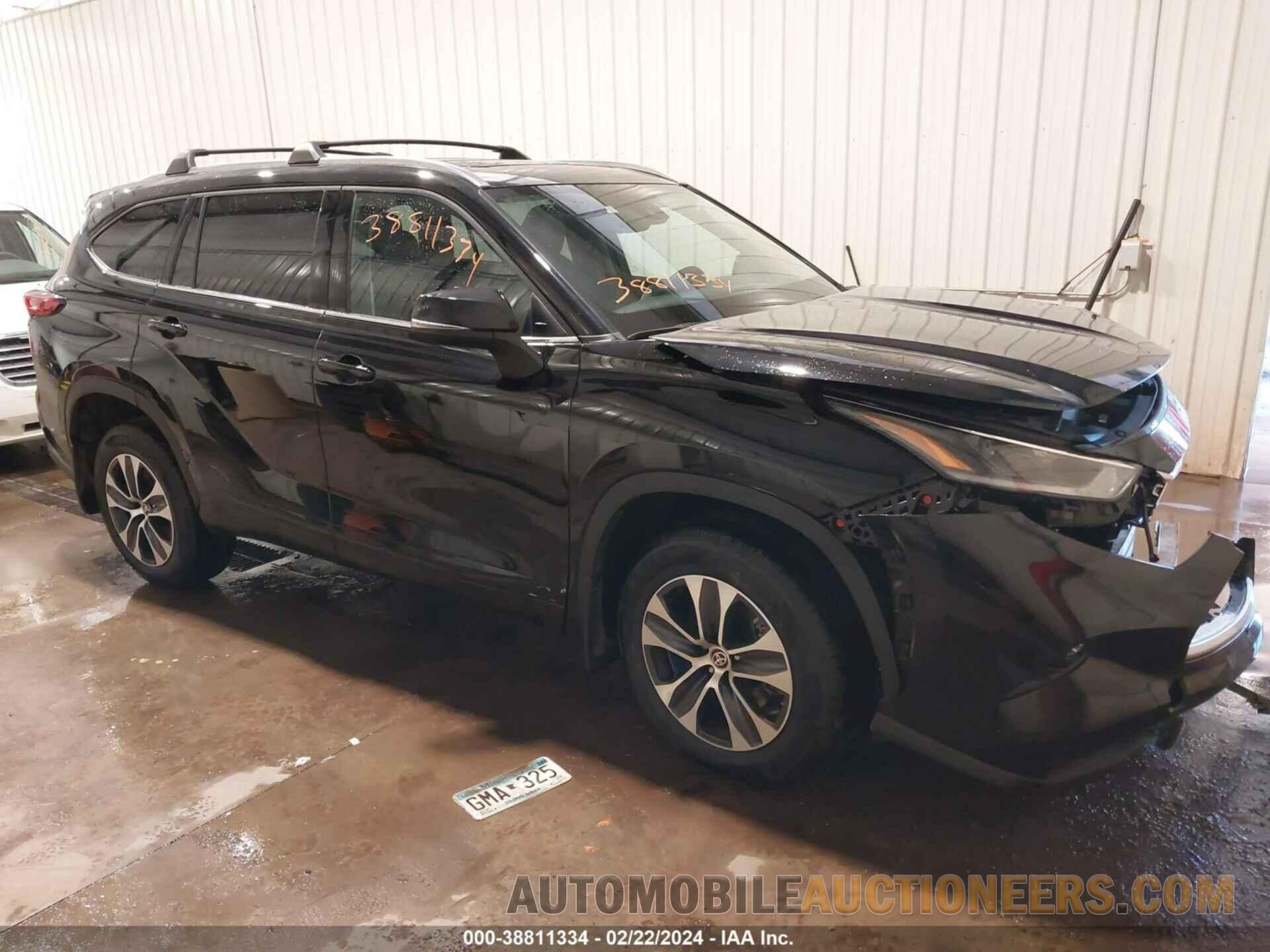 5TDGZRBH2MS155387 TOYOTA HIGHLANDER 2021