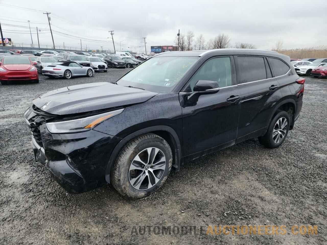 5TDGZRBH2MS524104 TOYOTA HIGHLANDER 2021