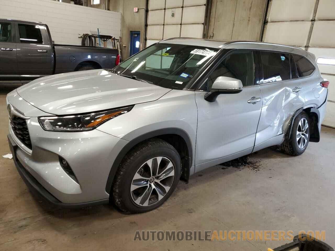 5TDGZRBH2MS539766 TOYOTA HIGHLANDER 2021