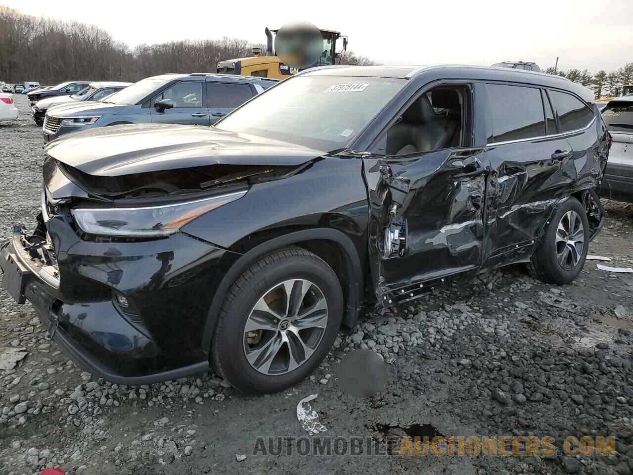 5TDGZRBH2MS540187 TOYOTA HIGHLANDER 2021