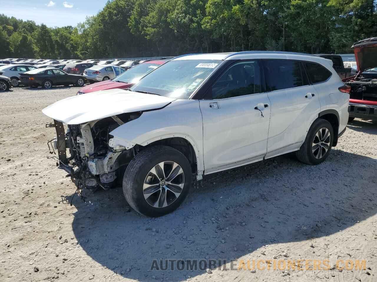 5TDGZRBH2MS547771 TOYOTA HIGHLANDER 2021