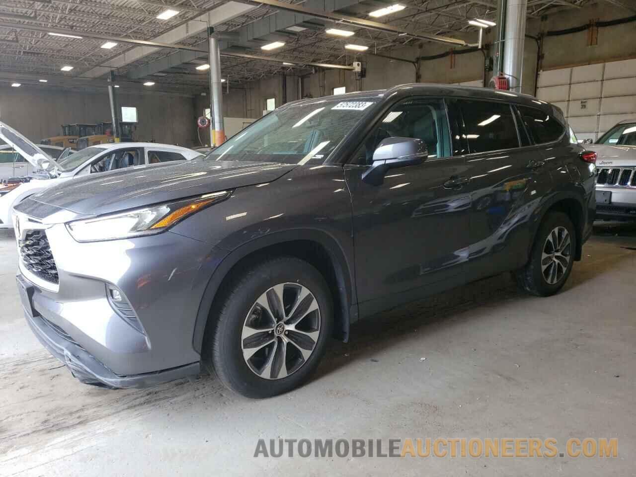 5TDGZRBH2MS551058 TOYOTA HIGHLANDER 2021