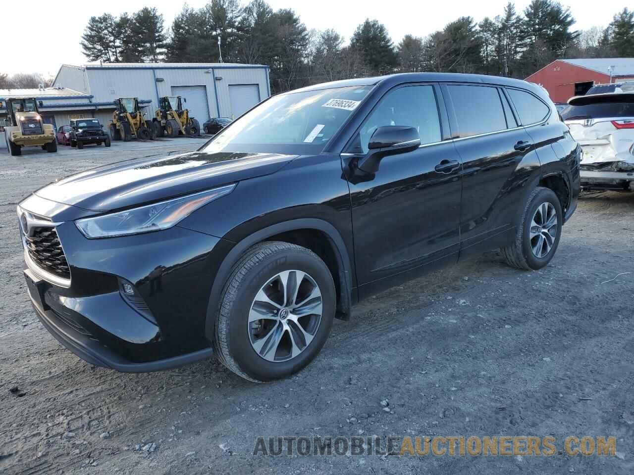 5TDGZRBH2MS553277 TOYOTA HIGHLANDER 2021