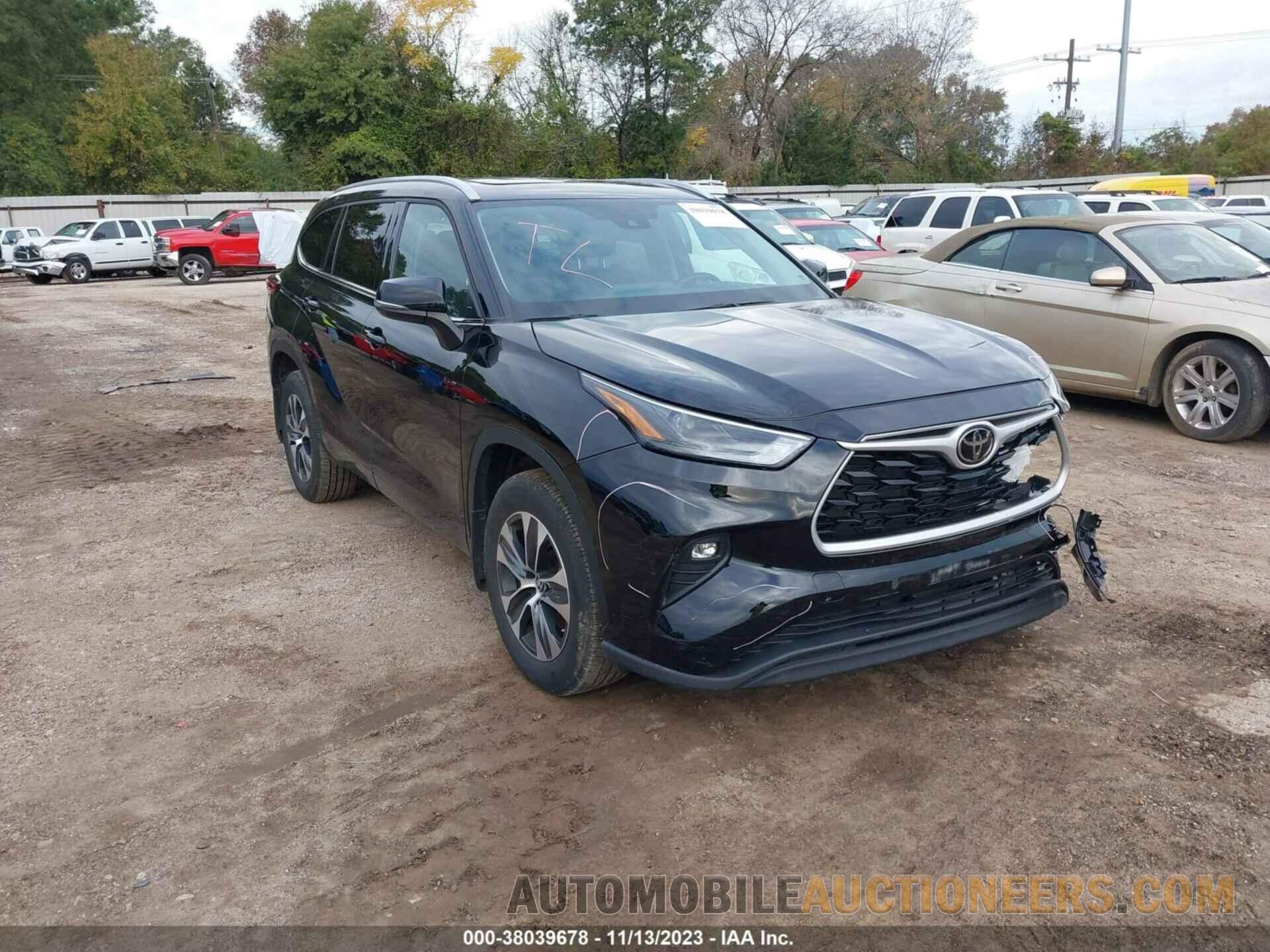 5TDGZRBH2NS232969 TOYOTA HIGHLANDER 2022