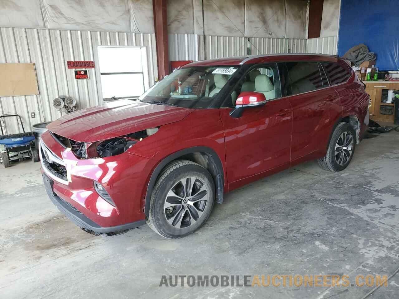 5TDGZRBH2NS233099 TOYOTA HIGHLANDER 2022