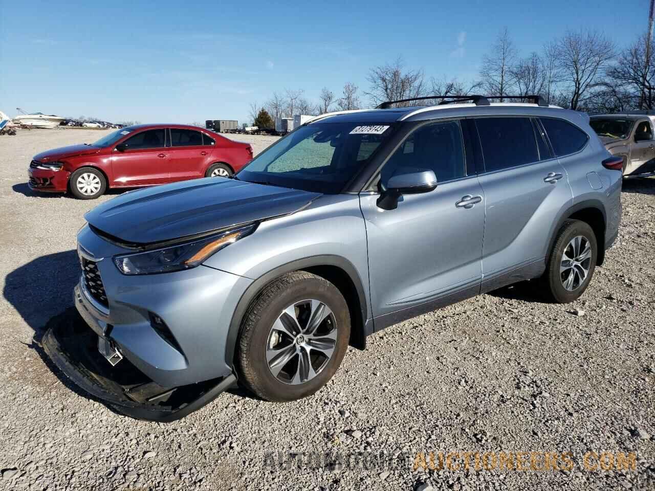 5TDGZRBH2NS234415 TOYOTA HIGHLANDER 2022