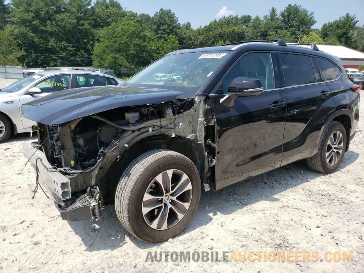 5TDGZRBH2NS237847 TOYOTA HIGHLANDER 2022