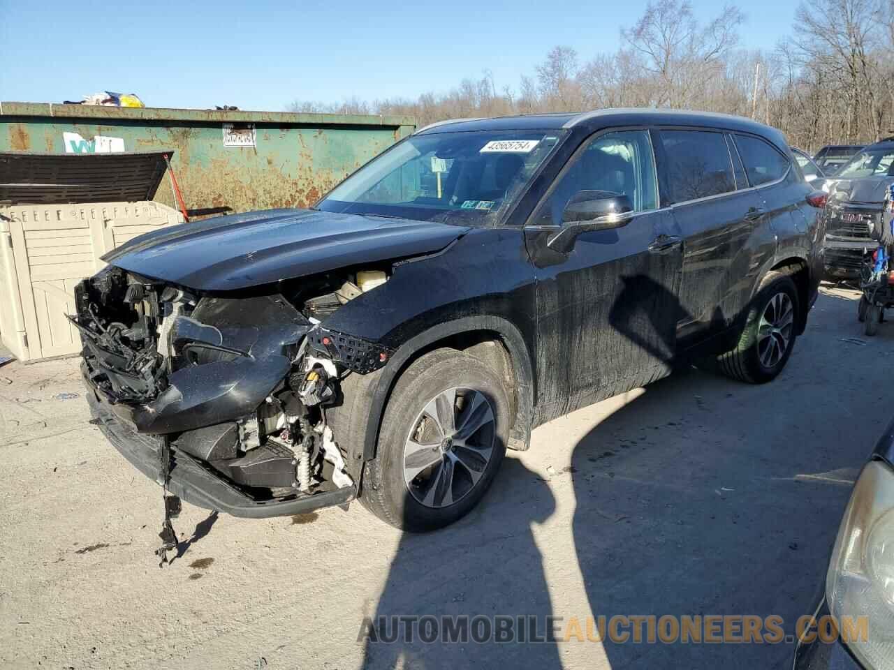 5TDGZRBH2NS246306 TOYOTA HIGHLANDER 2022