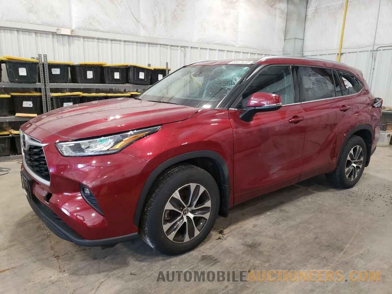 5TDGZRBH3LS047682 TOYOTA HIGHLANDER 2020