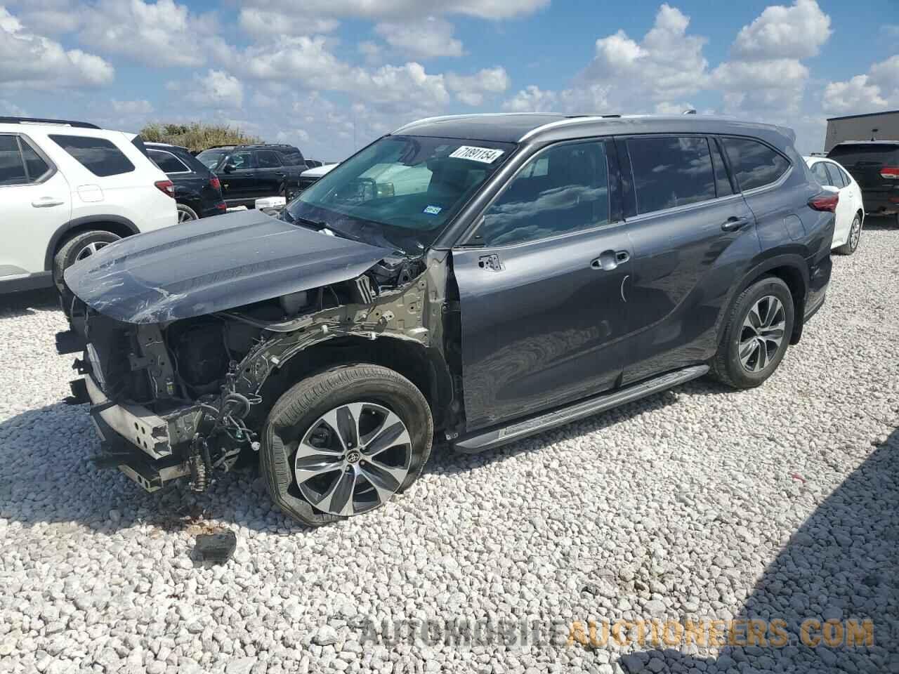 5TDGZRBH3LS521677 TOYOTA HIGHLANDER 2020