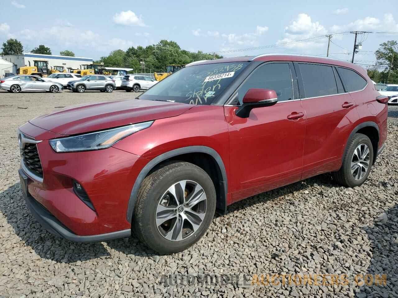 5TDGZRBH3MS062541 TOYOTA HIGHLANDER 2021