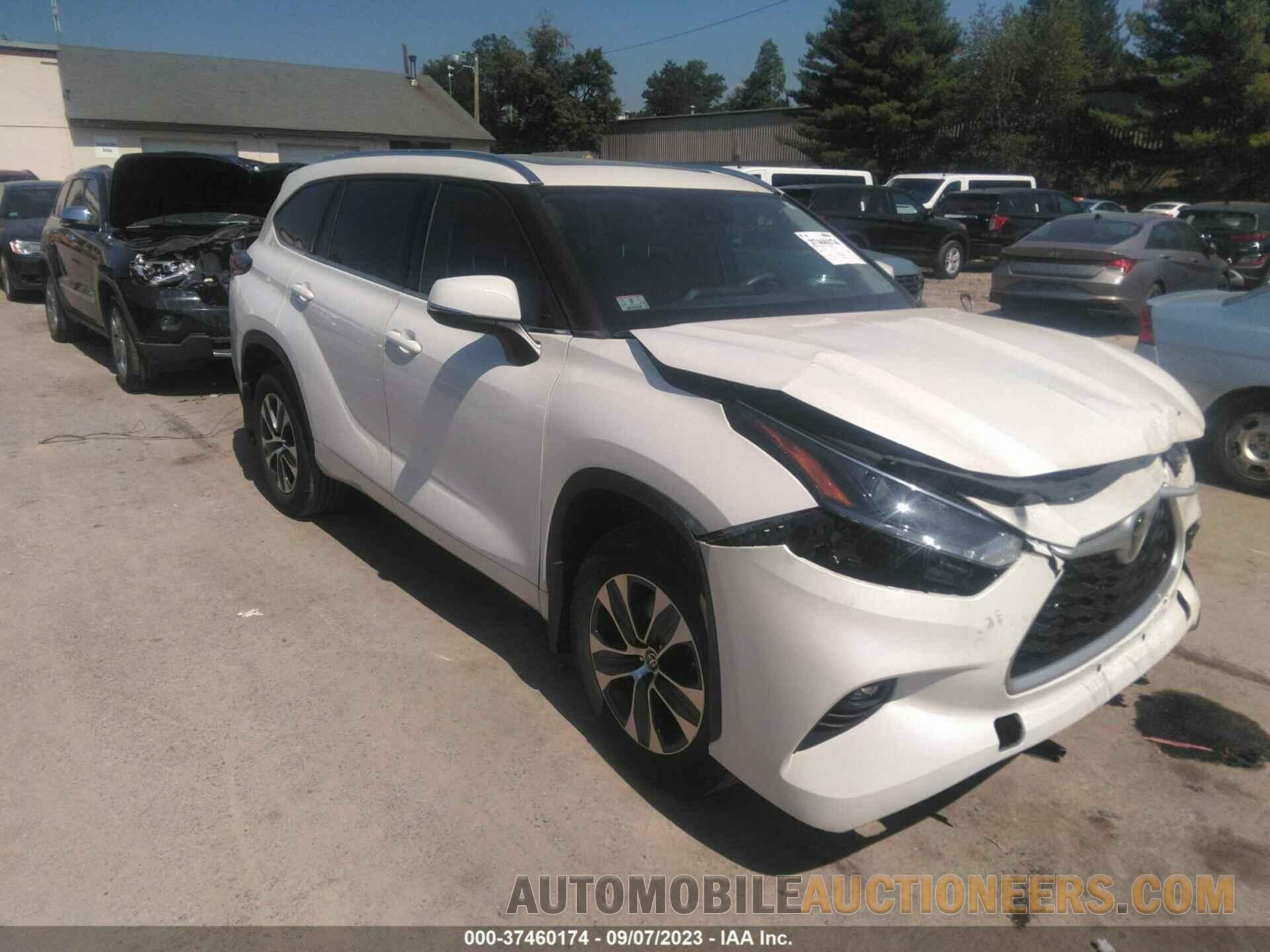 5TDGZRBH3MS081316 TOYOTA HIGHLANDER 2021