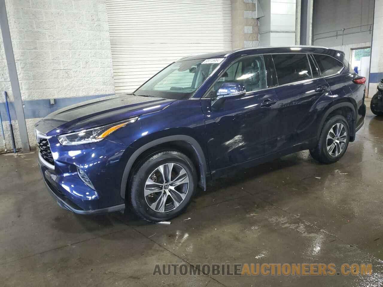 5TDGZRBH3MS087374 TOYOTA HIGHLANDER 2021