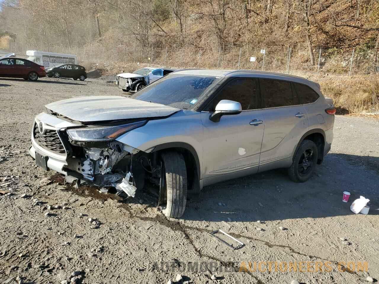 5TDGZRBH3MS100673 TOYOTA HIGHLANDER 2021