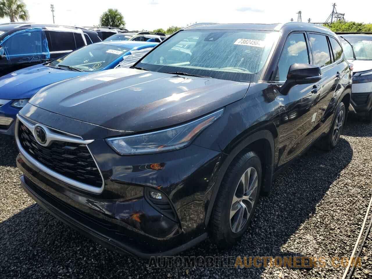 5TDGZRBH3MS110166 TOYOTA HIGHLANDER 2021