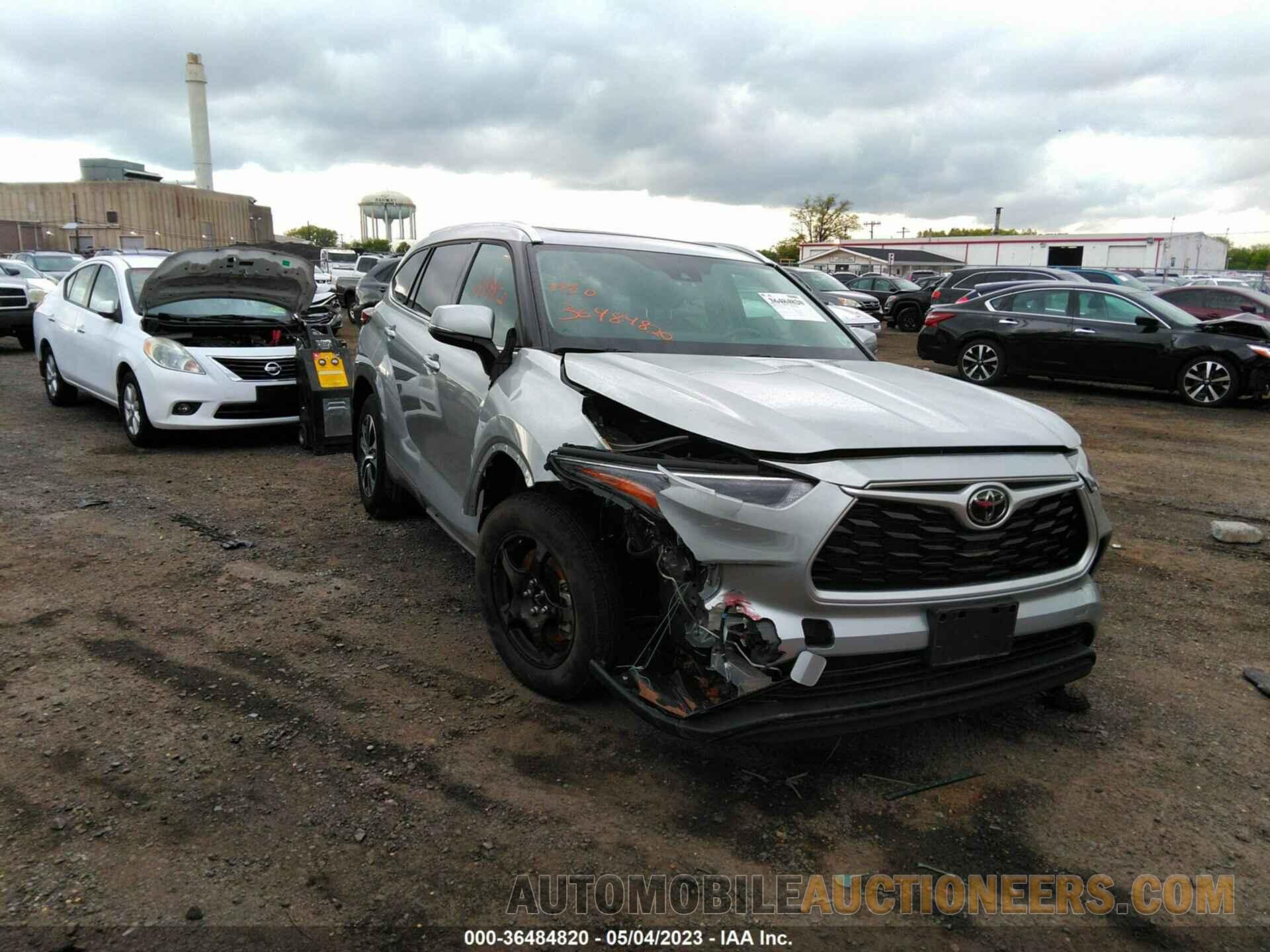 5TDGZRBH3MS143023 TOYOTA HIGHLANDER 2021