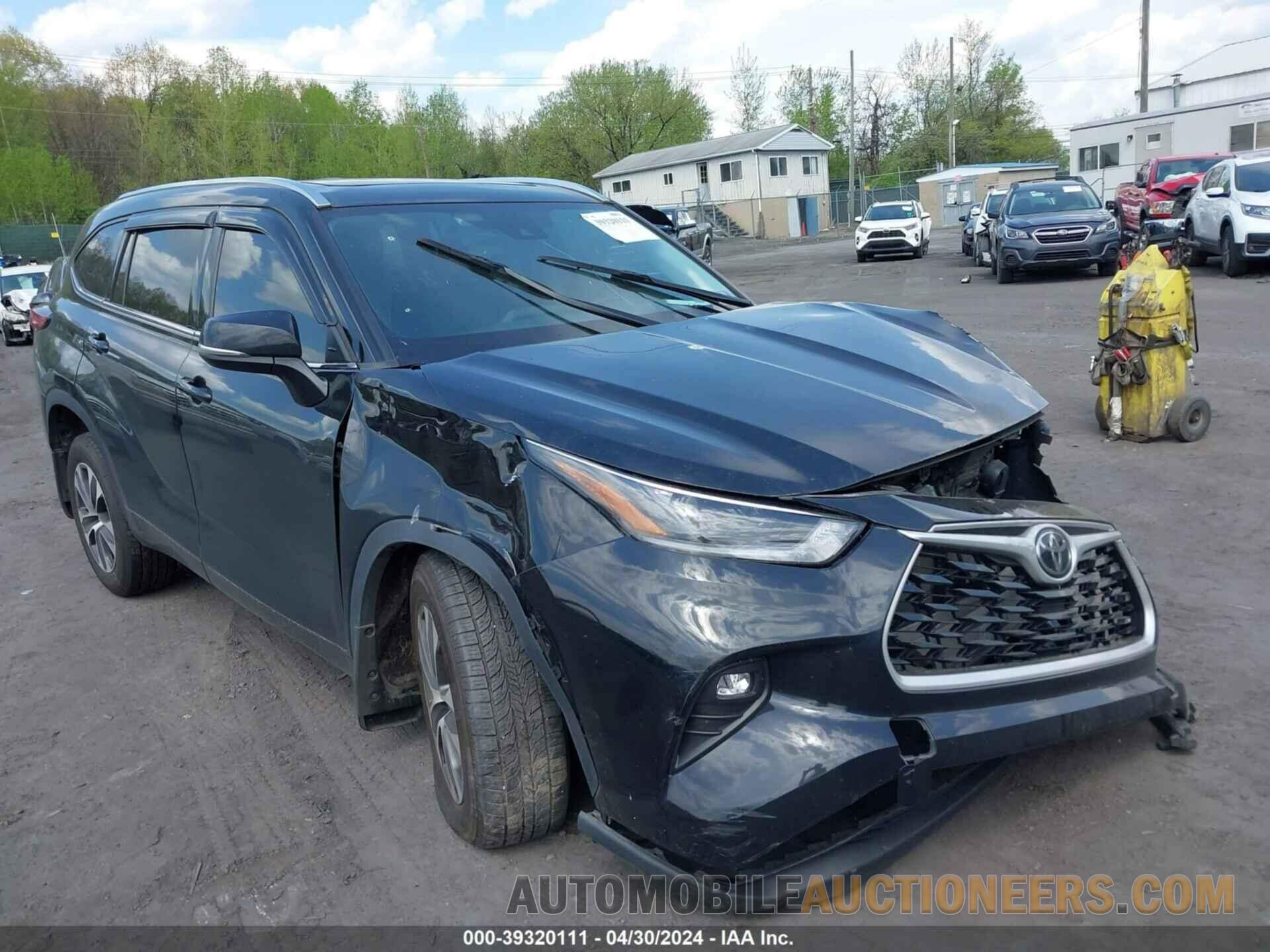 5TDGZRBH3MS145743 TOYOTA HIGHLANDER 2021