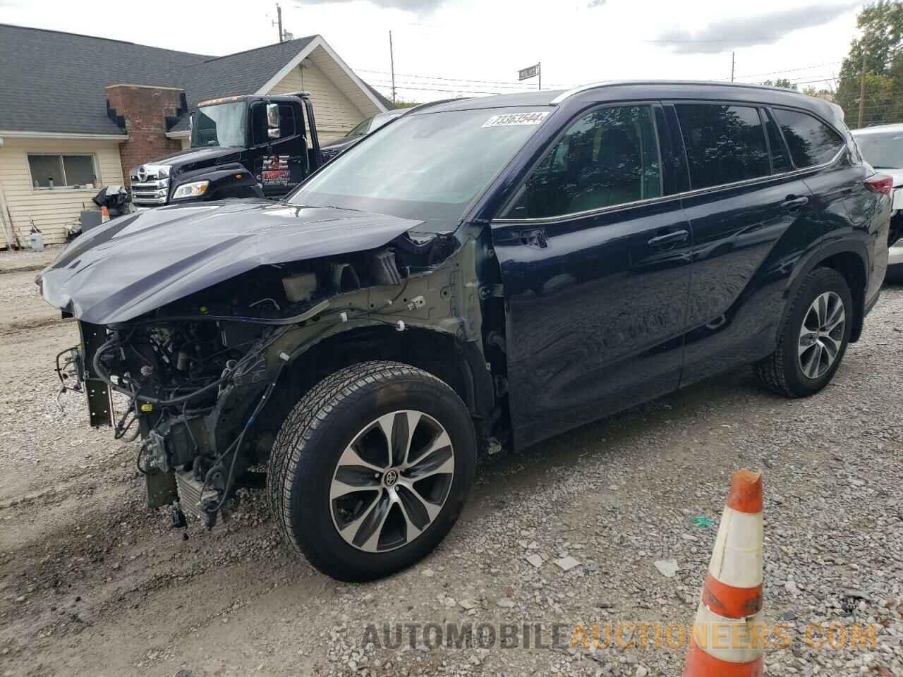 5TDGZRBH3MS524242 TOYOTA HIGHLANDER 2021